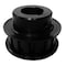 B&B Manufacturing 10LF050X3/8, Timing Pulley, Steel, Black Oxide 10LF050X3/8 - alternate 1